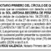 Edicto Sol Antonia Becerra de Peña
