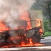 ELN quemó un carro en la vía Quibdó-Pereira