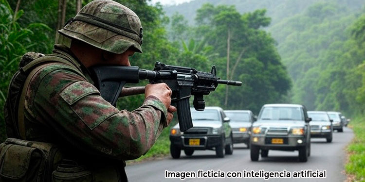 Dispararon a la caravana de vehículos que acompañaba a la gobernadora del Chocó