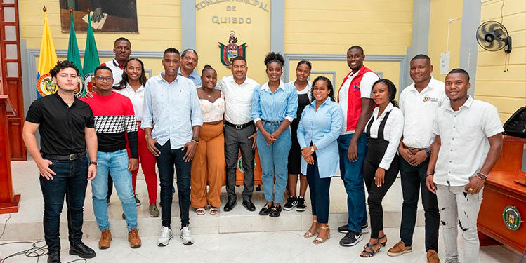 Quibdó: posesión de la nueva directiva del Consejo Municipal de Juventud