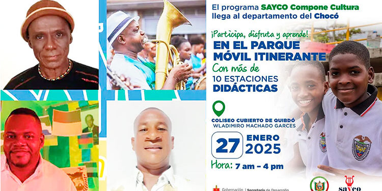 El programa SAYCO Compone Cultura llega al Chocó