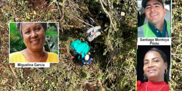 Faltan por rescatar tres cuerpos del accidente de la avioneta que cubría la ruta Juradó-Medellín