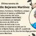 Última novena – Custodio Bejarano Martínez