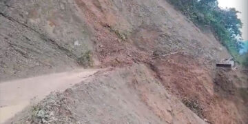 Incomunicado San José del Palmar, Chocó, por varios derrumbes