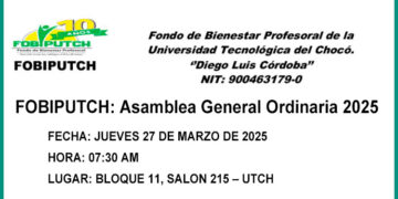 FOBIPUTCH: Asamblea General Ordinaria, marzo 27 de 2025