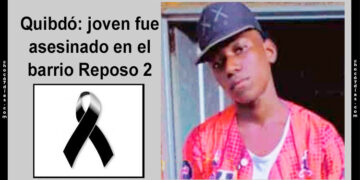 Quibdó: joven fue asesinado en el barrio Reposo