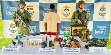 Se entregó miembro del Clan del Golfo en Tebada, Bahía Solano