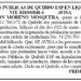 Edicto 1er. aviso Wilson Moreno Mosquera