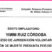 Edicto 1er. aviso Yimmi Ruiz Córdoba