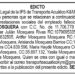 Edicto 2do. aviso José Ferni Mosquera Mosquera