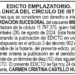 Edicto Milton Mosquera Mosquera