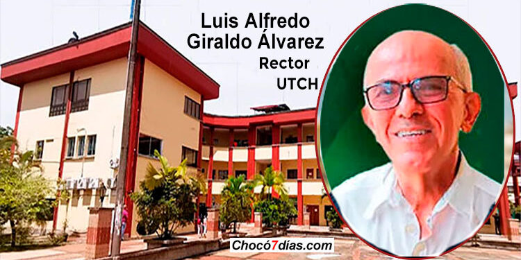 Luis Alfredo Giraldo, rector de la Universidad Tecnológica del Chocó
