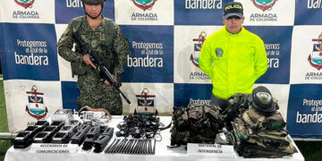 Bahía Solano: incautan material de guerra del Clan del Golfo en Playa Potes