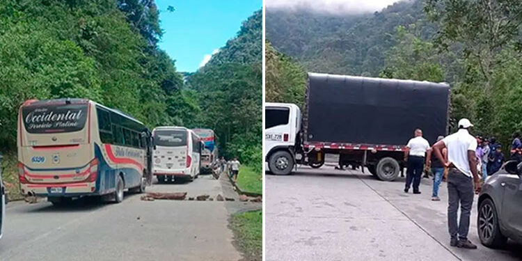 Cierran la vía Chocó-Risaralda por incumplimientos del gobierno