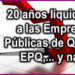 20 años liquidando a las Empresas Públicas de Quibdó, EPQ, y nada