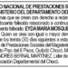 Edicto 1er. aviso Eyda María Mosquera Córdoba