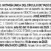 Edicto José Aniceto Mosquera