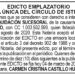 Edicto Soris Yaneth Perea Murillo
