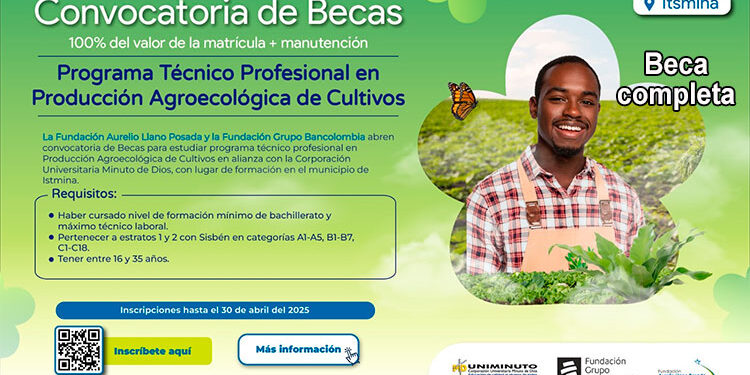 Beca Producción Agroecológica de Cultivos Istmina