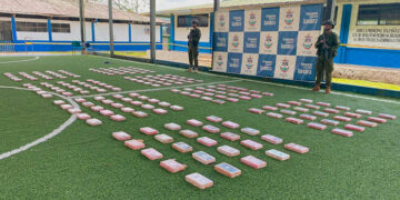 Bahía Solano: incautan 515 kilos de coca en Playa Huina