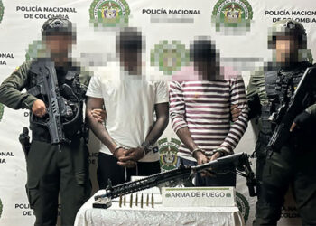 Capturan dos hombres con un fusil en el barrio Palenque de Quibdó