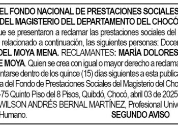 Edicto 2do. aviso Hoel Moya Mena