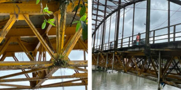 Admiten demanda sobre el avanzado deterioro del puente sobre el río San Juan en Istmina