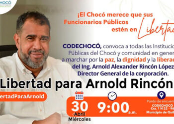 Quibdó: libertad para Arnold Rincón