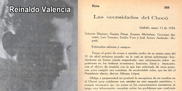 Las necesidades del Chocó. 1934.
