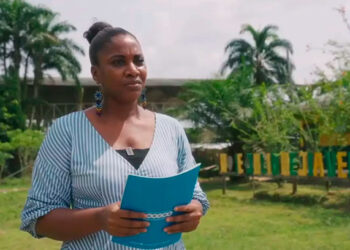 Yirleza, profesora en el municipio del Alto Baudó en Chocó.