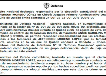 Edicto MinDefensa