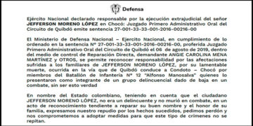 Edicto MinDefensa