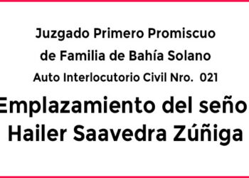 Chocó, Bahía Solano, emplazamiento
