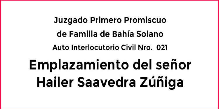 Chocó, Bahía Solano, emplazamiento