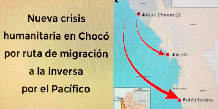 Chocó: otra crisis humanitaria por migración inversa por el Pacífico