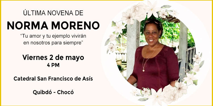 Quibdó. Norma Moreno.