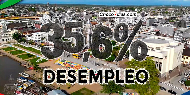 Terrible aumento del desempleo en Quibdó