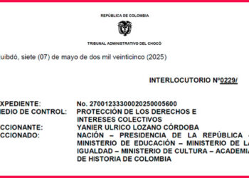 Tribunal admite demanda sobre desagravio por discriminación a la etnia negra