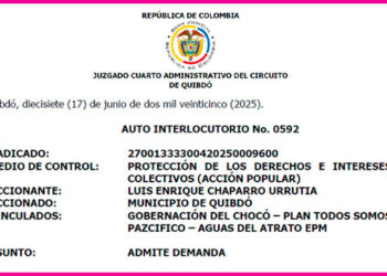 Quibdó acción popular