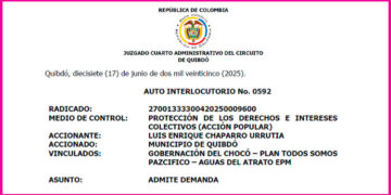 Quibdó acción popular