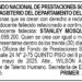 Edicto 1er. aviso Stanley Mosquera Martínez