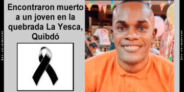 Encontraron muerto a un joven en la quebrada La Yesca, Quibdó