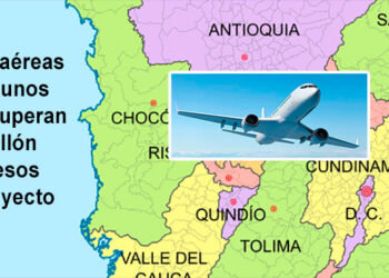 Tarifas aéreas en el Chocó en algunos casos superan el millón de pesos por trayecto