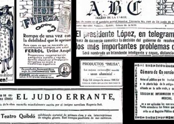 Publicidad en el periódico ABC, de Quibdó, 1935-1938. Imágenes: El Guarengue, con material digitalizado de la Hemeroteca del Chocó.
