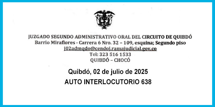 Admiten Acción de Grupo de comunidades de Sipí