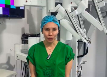 Primera cirugía laparoscópica asistida por robot en el Hospital Infantil San José