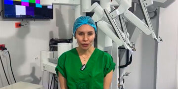 Primera cirugía laparoscópica asistida por robot en el Hospital Infantil San José