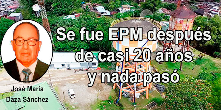 Se fue EPM de Quibdó después de casi 20 años y nada pasó