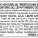 Edicto 1er. aviso Julio César Sánchez Bedoya