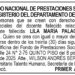Edicto 1er. aviso Lila María Palacios Romaña
